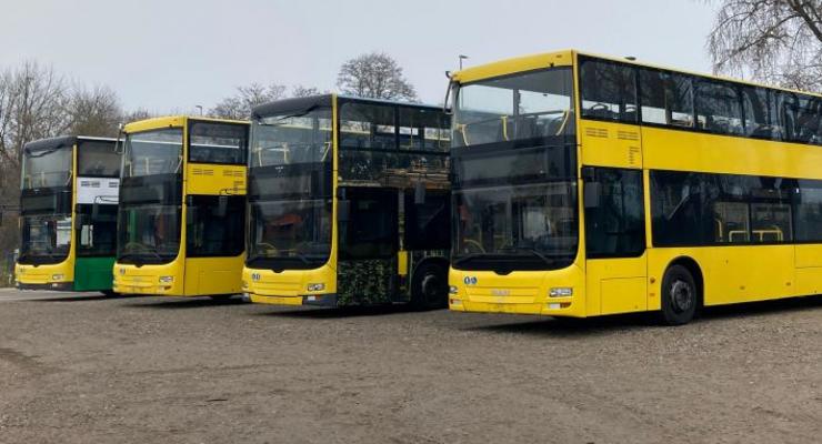Киев получит партию двухэтажных автобусов в качестве помощи из Германии