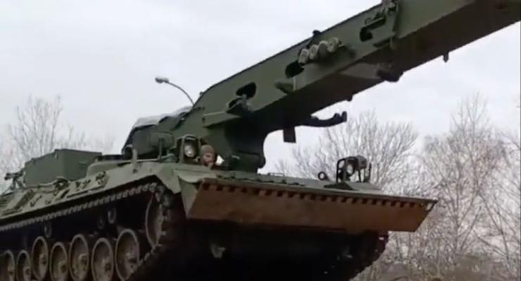 Украина получила немецкий танк Leopard 1 в особой модификации - видео