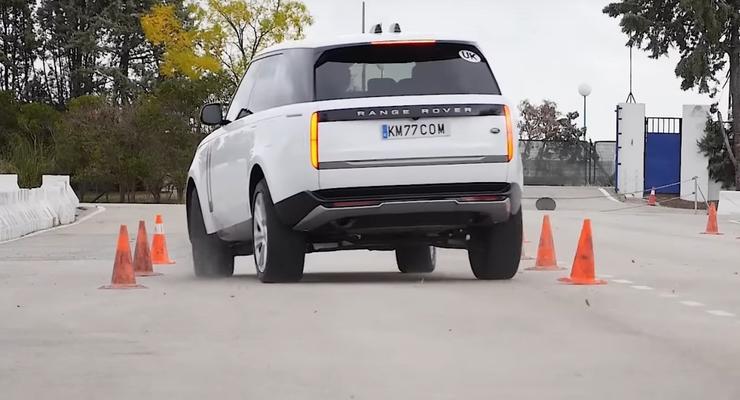 Новый Range Rover оказался практически неуправляемым - видео