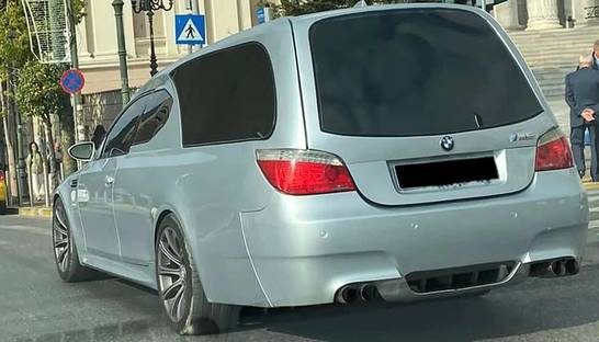 Що буде, якщо BMW M5 перетворити на катафалк - фото