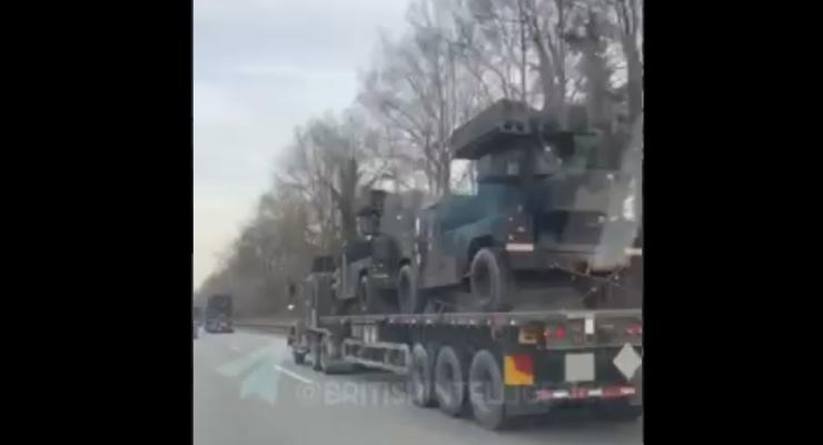 В Украине заметили уникальный Humvee M1097 Avenger - видео