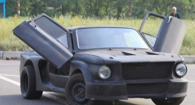В Украине выставили на продажу Запорожец с дверьми Lamborghini