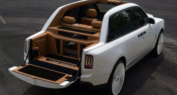 Как выглядит новый Rolls-Royce Cullinan в кузове пикап