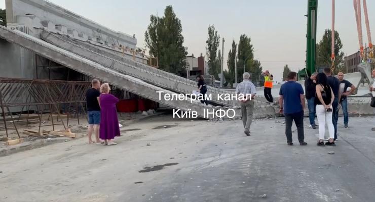 Що могло стати причиною обвалу мосту у Києві - подробиці