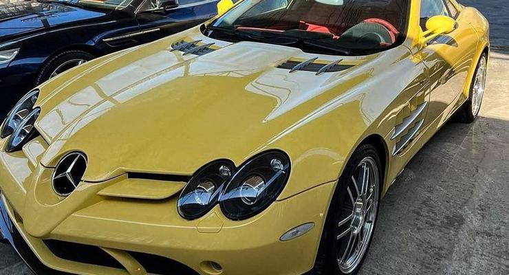 В Украине заметили лимитированный Mercedes SLR за $460 000