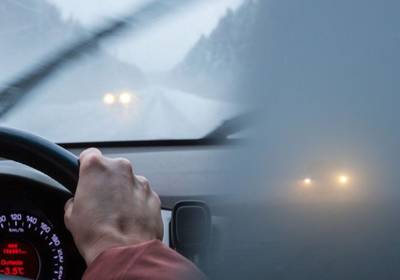 Как безопасно водить в туман: советы для водителей